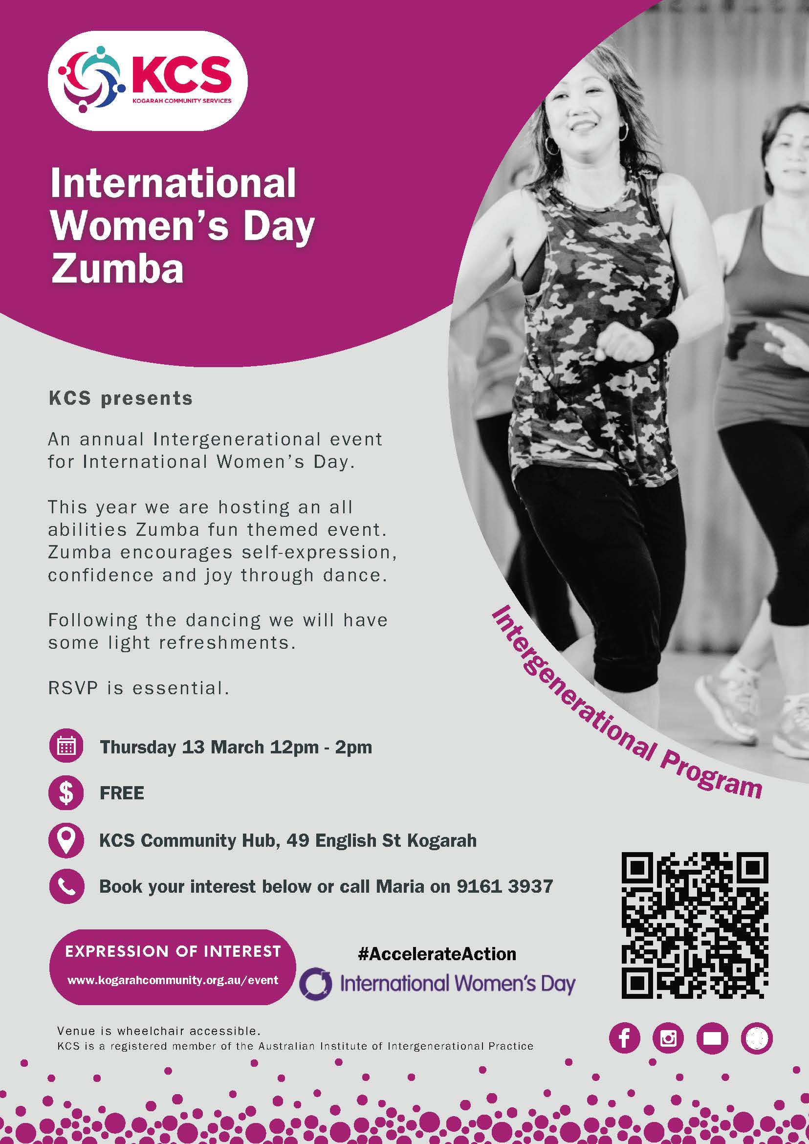 International Women's Day - Zumba